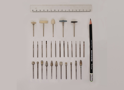 инструменты и материалы, используемые косторезами